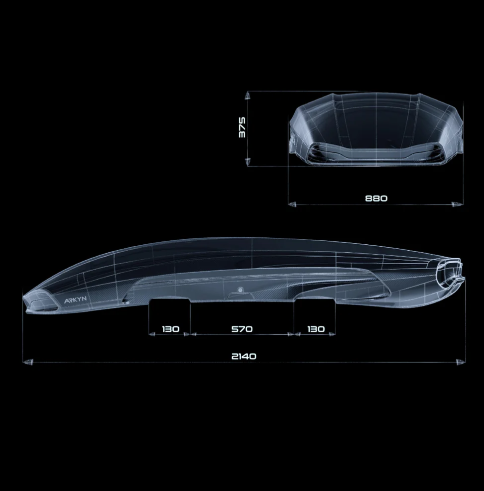 Arkyn Hiilikuitu suksiboksi