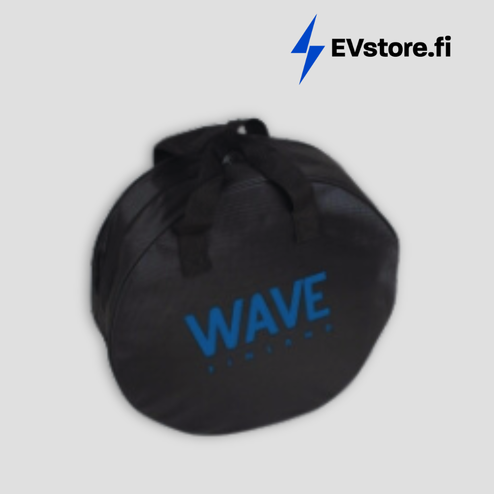 WAVE EV 1-VAIHEINEN SÄHKÖAUTON LATAUSLAITE, SCHUKO -> TYPE 2 (3,7 KW), 5M, MUSTA