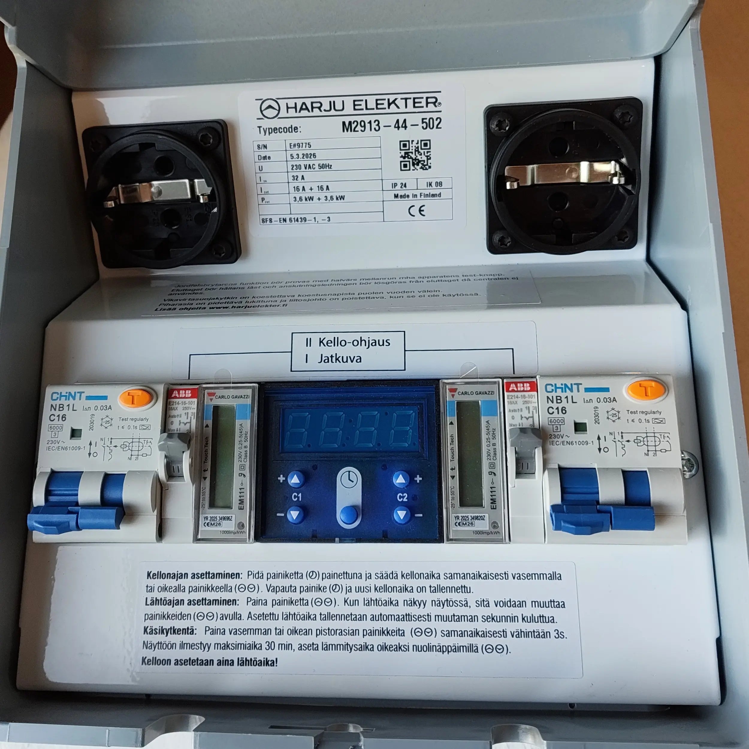 Harju Elekter M2913-44-502  latausrasia