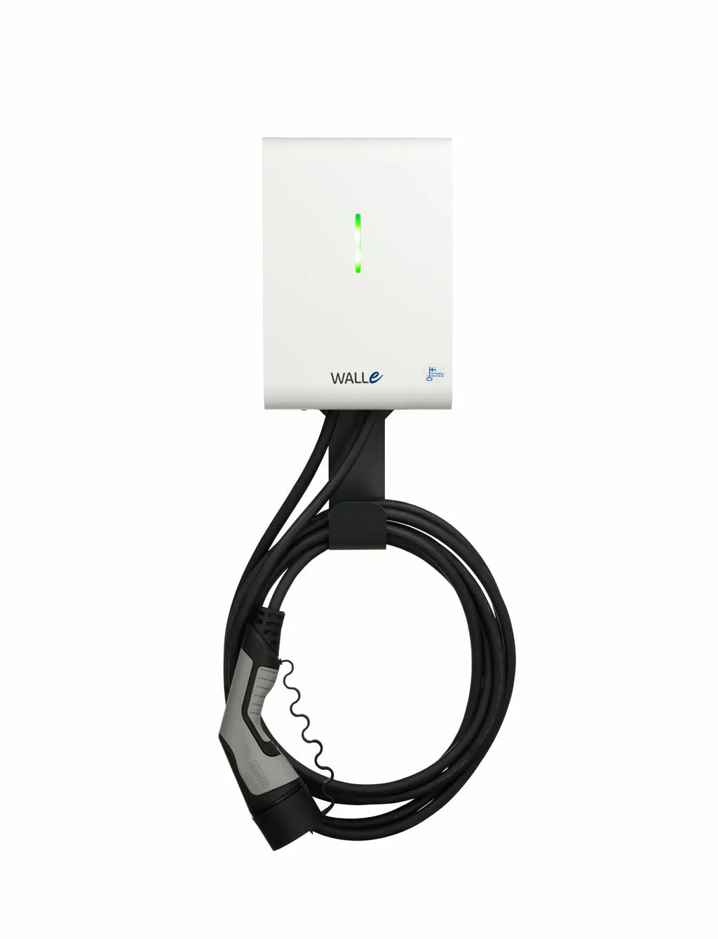 Walle16S latausasema valkoinen edestä päin kuvattuna