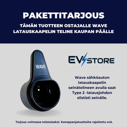 Go-e Charger Core 11/22 kW latausasema, 6 m Type 2 -kaapeli