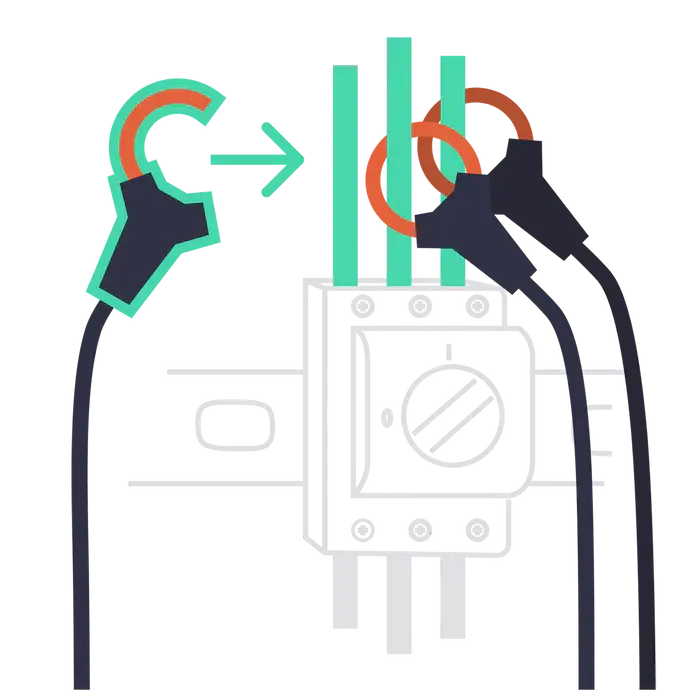 Enegic kuormanhallintayksikän kytkentä piirros