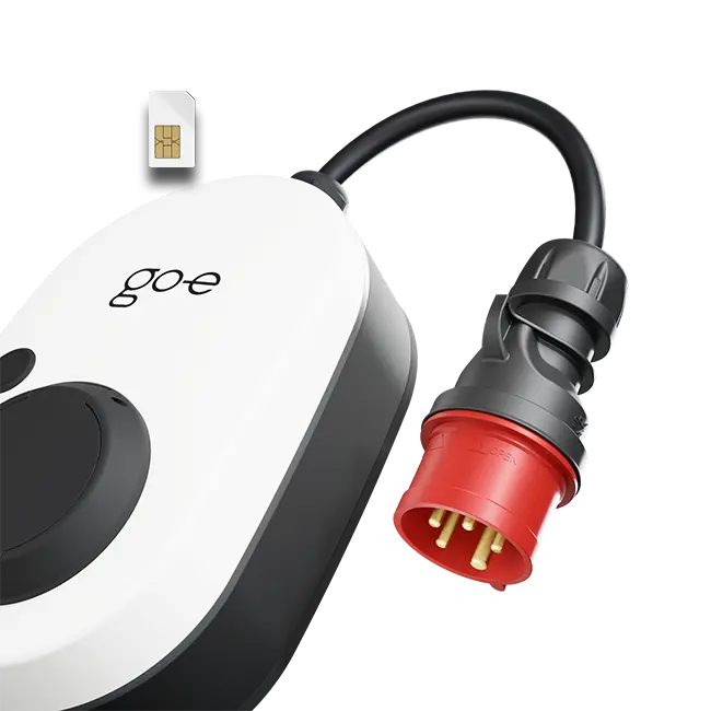  go-e charger gemini flex 2.0 11kw latausaseman yksityiskohtia